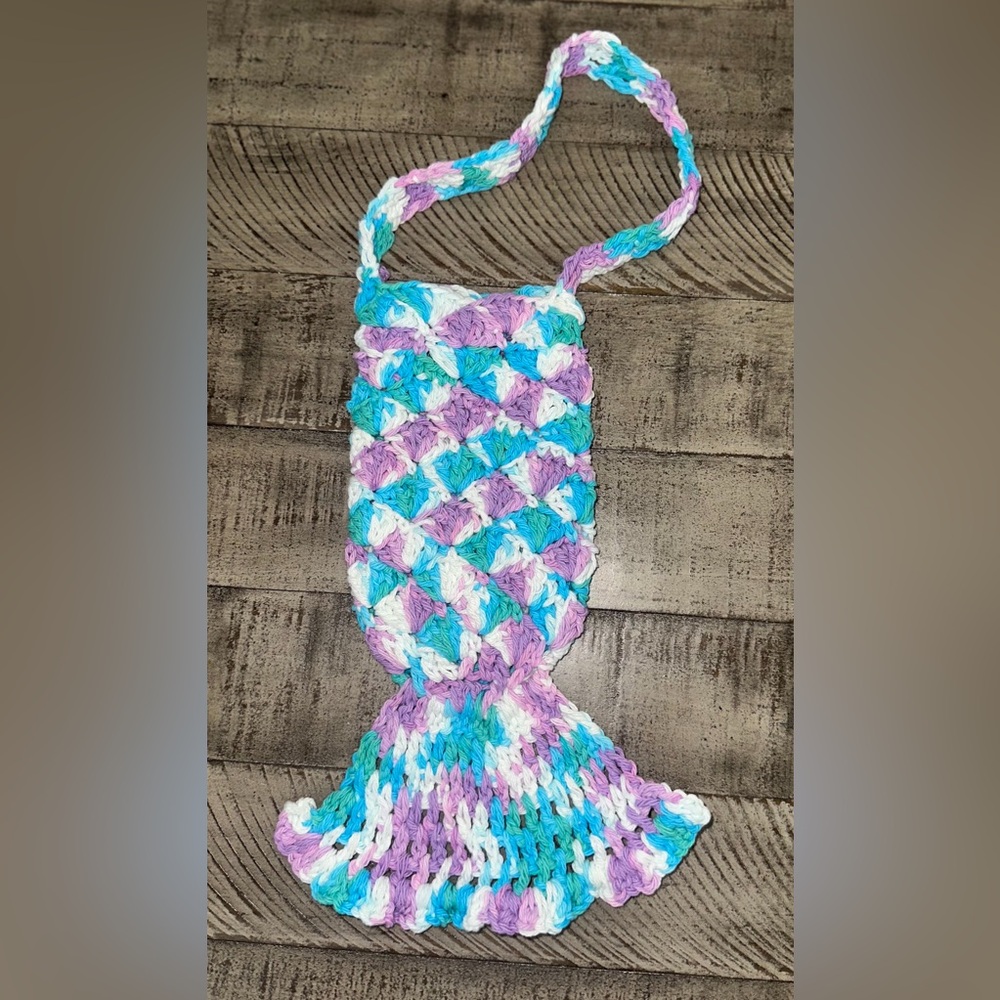 Multicolor Crochet Bottle Holder